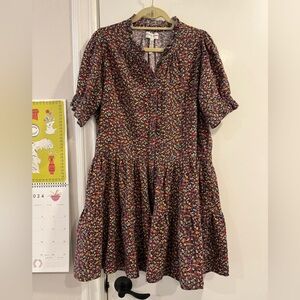 Super cute Apiece Apart floral mini dress